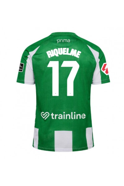 Real Betis Rodrigo Riquelme #17 Jalkapallovaatteet Kotipaita 2025-26 Lyhythihainen Real Betis Rodrigo Riquelme #17 Jalkapallovaatteet Kotipaita 2025-26 Lyhythihainen